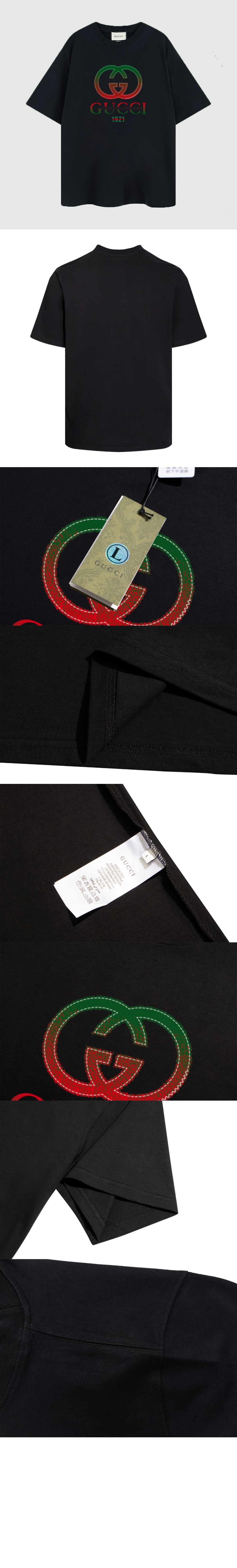 미러급레플리카사이트 | 명품레플리카 전문 쇼핑몰  | 퍼스트원 - 로고 프린트 반팔 > 구찌