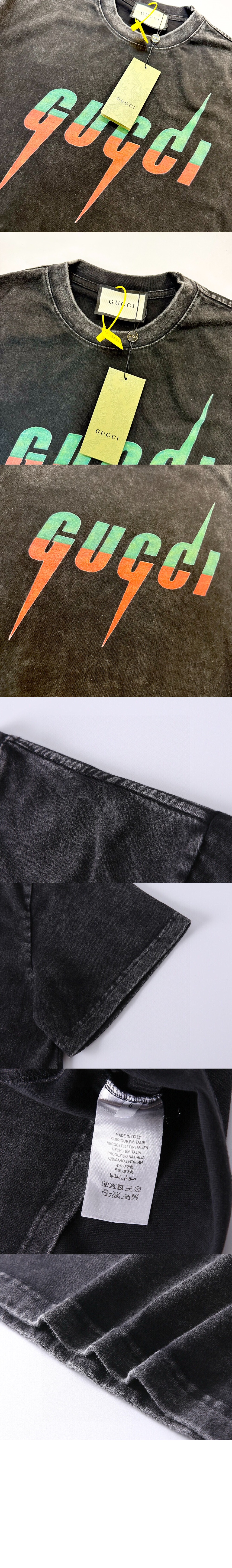 미러급레플리카사이트 | 명품레플리카 전문 쇼핑몰  | 퍼스트원 - 로고 프린트 반팔 > 구찌