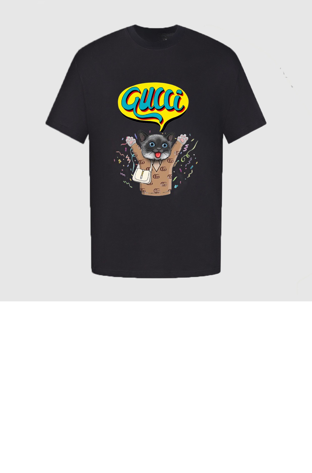 미러급레플리카사이트 | 명품레플리카 전문 쇼핑몰  | 퍼스트원 - 로고 프린트 반팔 > 구찌