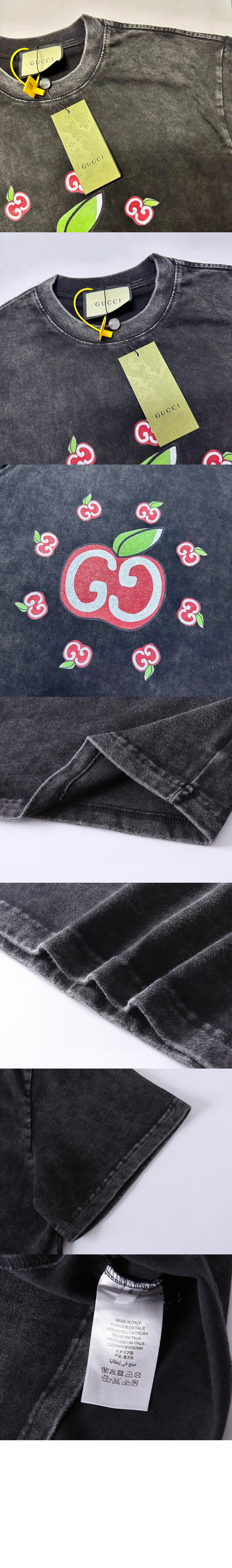 미러급레플리카사이트 | 명품레플리카 전문 쇼핑몰  | 퍼스트원 - 로고 프린트 반팔 > 구찌