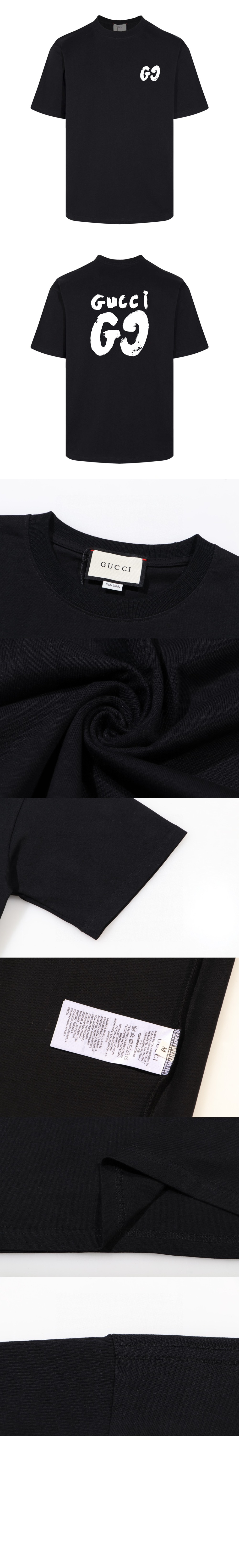 미러급레플리카사이트 | 명품레플리카 전문 쇼핑몰  | 퍼스트원 - 로고 프린트 반팔 > 구찌