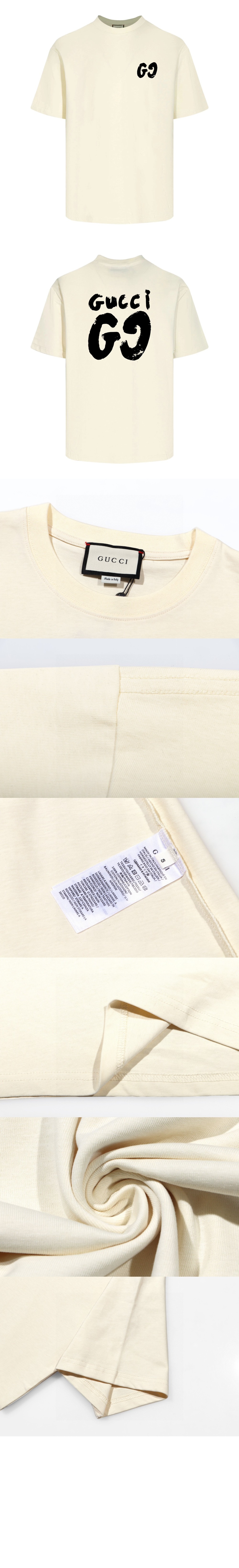 미러급레플리카사이트 | 명품레플리카 전문 쇼핑몰  | 퍼스트원 - 로고 프린트 반팔 > 구찌