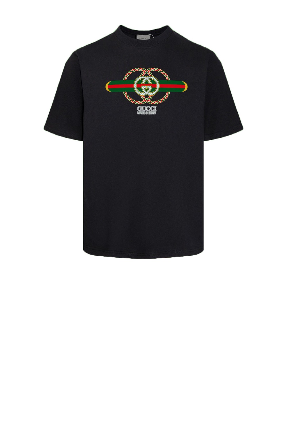 미러급레플리카사이트 | 명품레플리카 전문 쇼핑몰  | 퍼스트원 - 로고 프린트 반팔 > 구찌