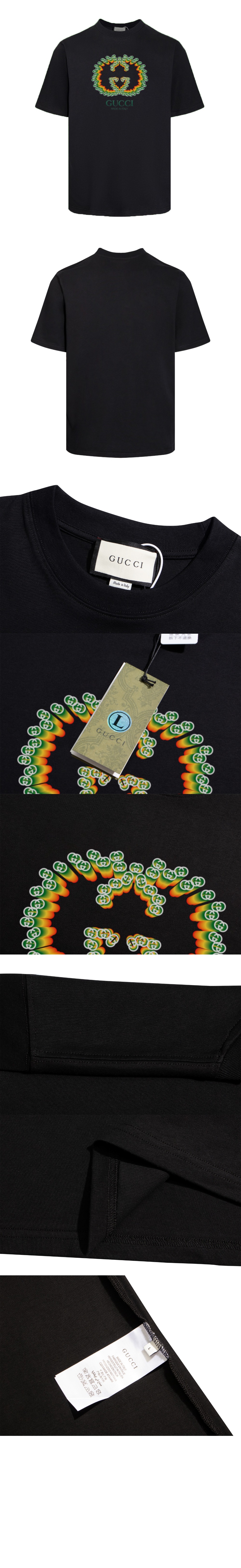 미러급레플리카사이트 | 명품레플리카 전문 쇼핑몰  | 퍼스트원 - 로고 프린트 반팔 > 구찌