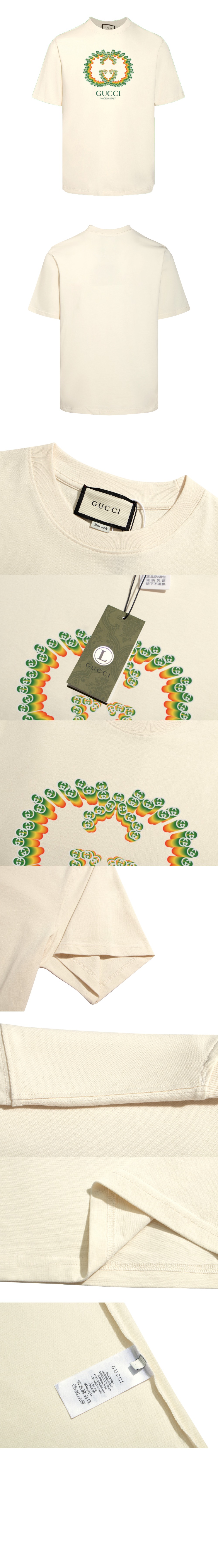 미러급레플리카사이트 | 명품레플리카 전문 쇼핑몰  | 퍼스트원 - 로고 프린트 반팔 > 구찌