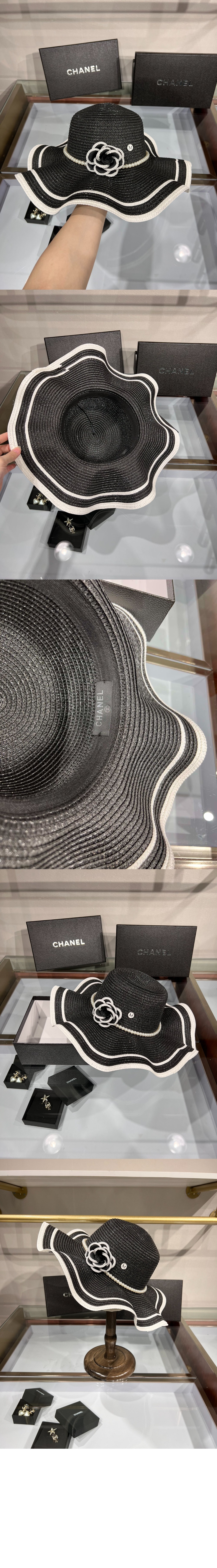 미러급레플리카사이트 | 명품레플리카 전문 쇼핑몰  | 퍼스트원 - 웨이브 비치모자 AA5314 > 샤넬