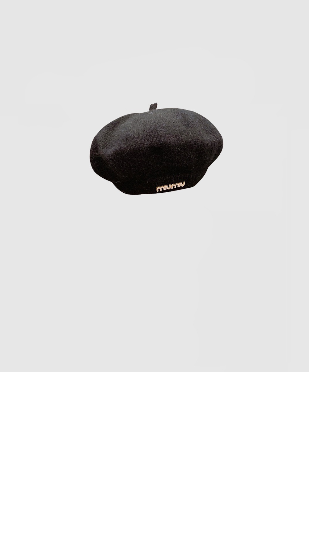 미러급레플리카사이트 | 명품레플리카 전문 쇼핑몰  | 퍼스트원 - 베레모 5HC236 > 미우미우