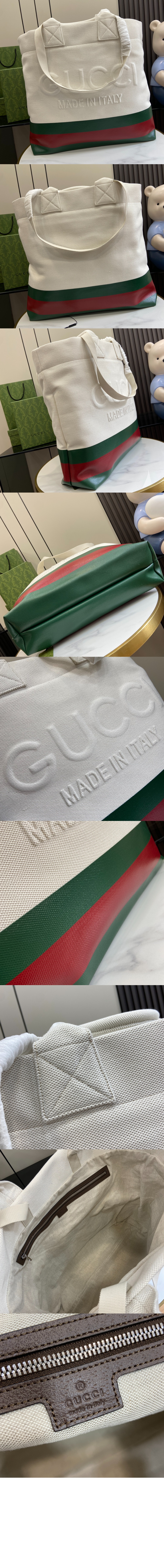 미러급레플리카사이트 | 명품레플리카 전문 쇼핑몰  | 퍼스트원 - 엠보스 디테일 캔버스 토트백 779510 > 구찌