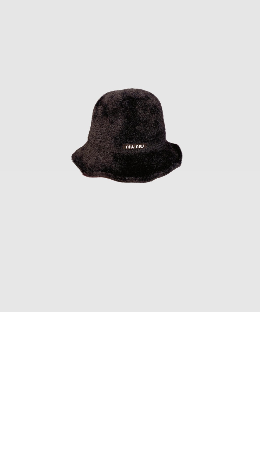 미러급레플리카사이트 | 명품레플리카 전문 쇼핑몰  | 퍼스트원 - 램스울 벙거지 5HC343 > 미우미우