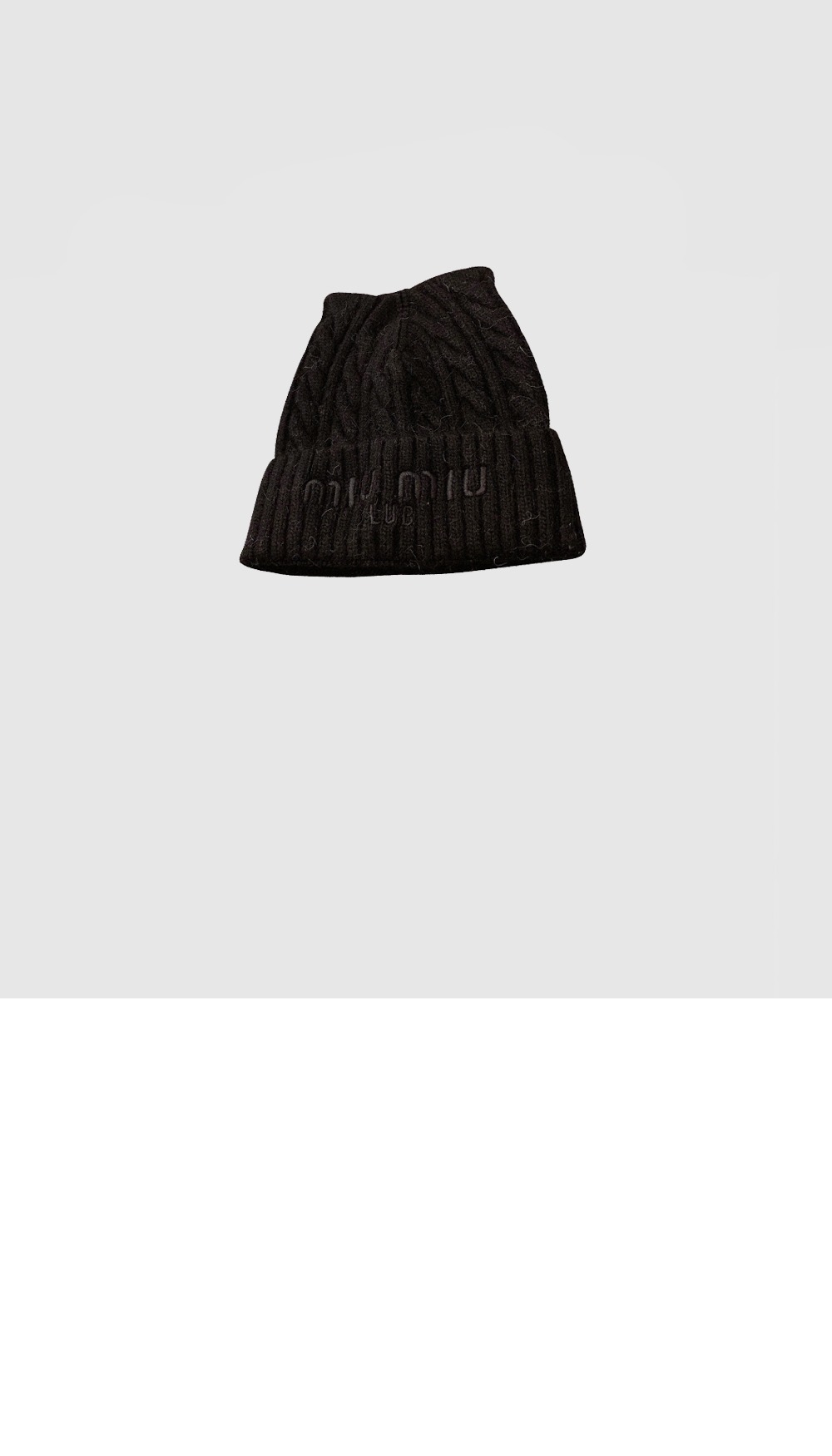 미러급레플리카사이트 | 명품레플리카 전문 쇼핑몰  | 퍼스트원 - 니트 비니 5HC853 > 미우미우