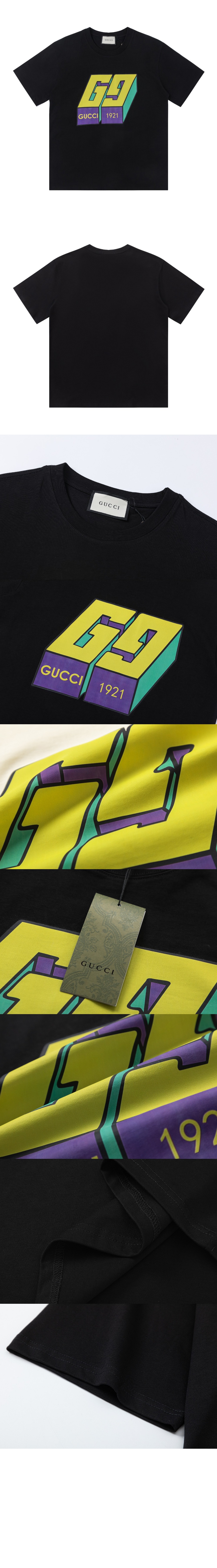 미러급레플리카사이트 | 명품레플리카 전문 쇼핑몰  | 퍼스트원 - 로고 프린트 반팔 > 구찌