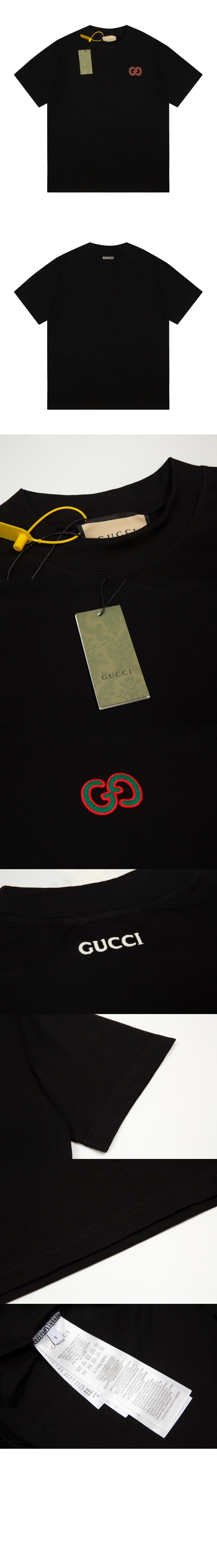 미러급레플리카사이트 | 명품레플리카 전문 쇼핑몰  | 퍼스트원 - 로고 프린트 반팔 > 구찌