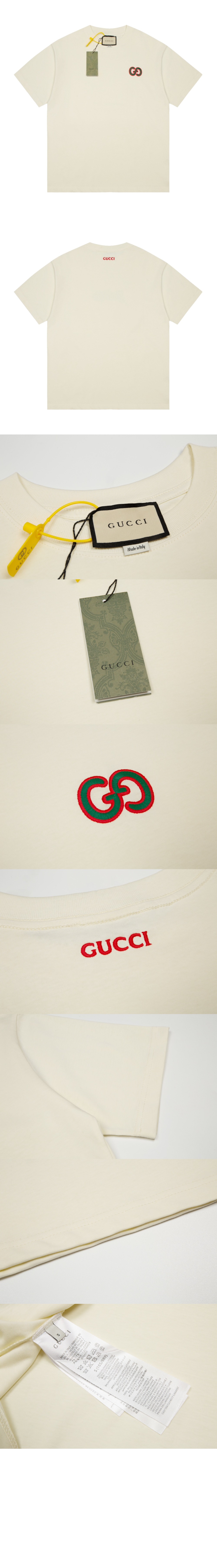 미러급레플리카사이트 | 명품레플리카 전문 쇼핑몰  | 퍼스트원 - 로고 프린트 반팔 > 구찌