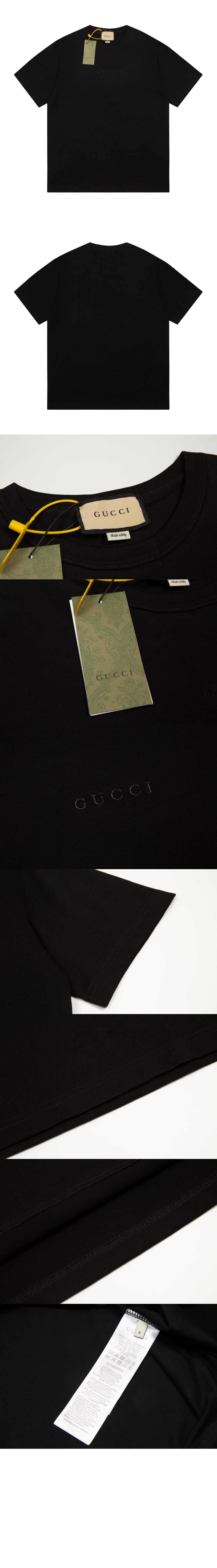 미러급레플리카사이트 | 명품레플리카 전문 쇼핑몰  | 퍼스트원 - 로고 프린트 반팔 > 구찌