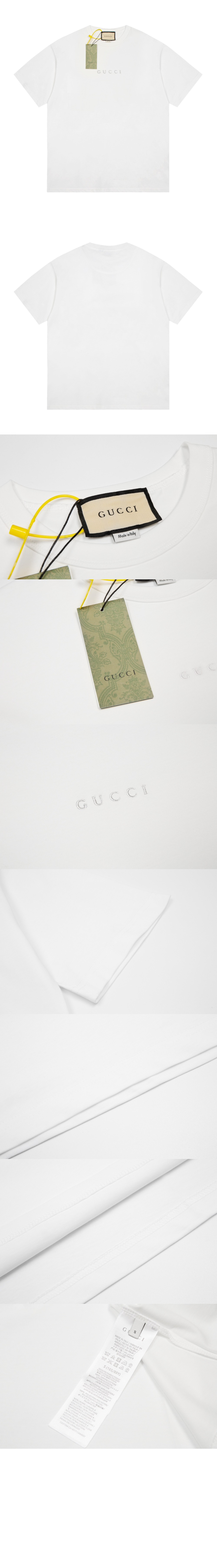 미러급레플리카사이트 | 명품레플리카 전문 쇼핑몰  | 퍼스트원 - 로고 프린트 반팔 > 구찌