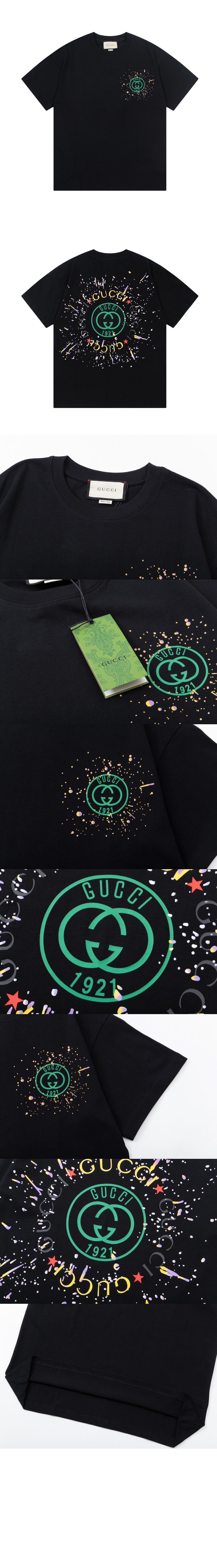 미러급레플리카사이트 | 명품레플리카 전문 쇼핑몰  | 퍼스트원 - 로고 프린트 반팔 > 구찌