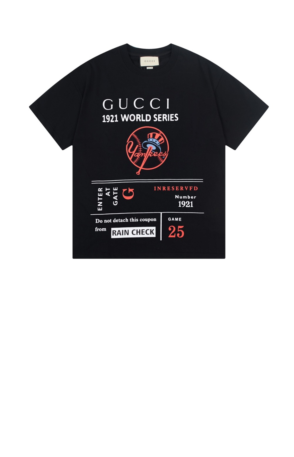 미러급레플리카사이트 | 명품레플리카 전문 쇼핑몰  | 퍼스트원 - 로고 프린트 반팔 > 구찌