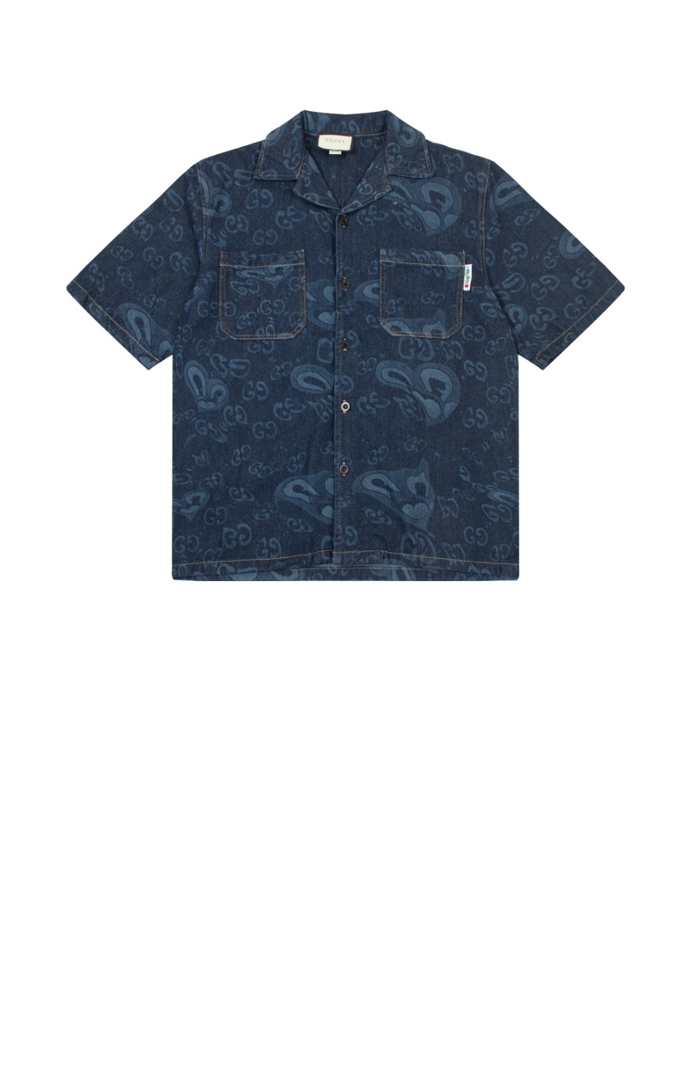 미러급레플리카사이트 | 명품레플리카 전문 쇼핑몰  | 퍼스트원 - 로고 프린트 셔츠 톱 > 구찌