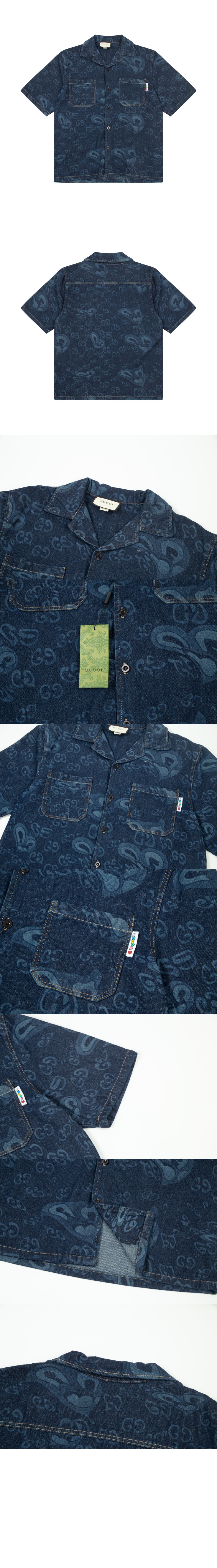 미러급레플리카사이트 | 명품레플리카 전문 쇼핑몰  | 퍼스트원 - 로고 프린트 셔츠 톱 > 구찌