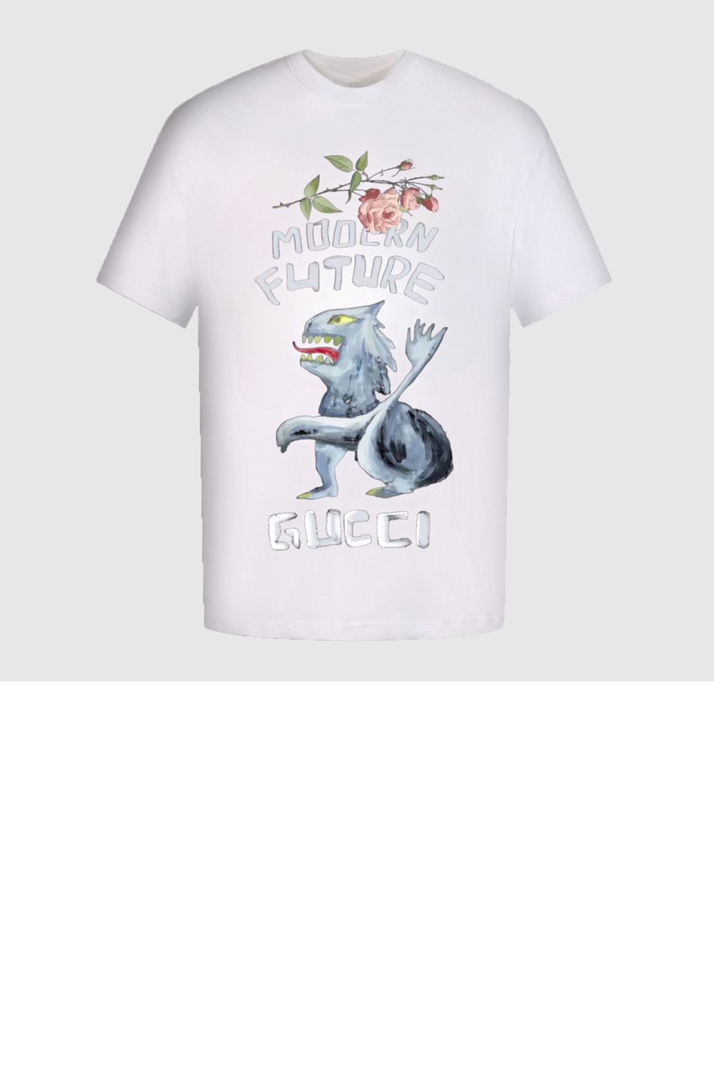 미러급레플리카사이트 | 명품레플리카 전문 쇼핑몰  | 퍼스트원 - 로고 프린트 반팔 > 구찌