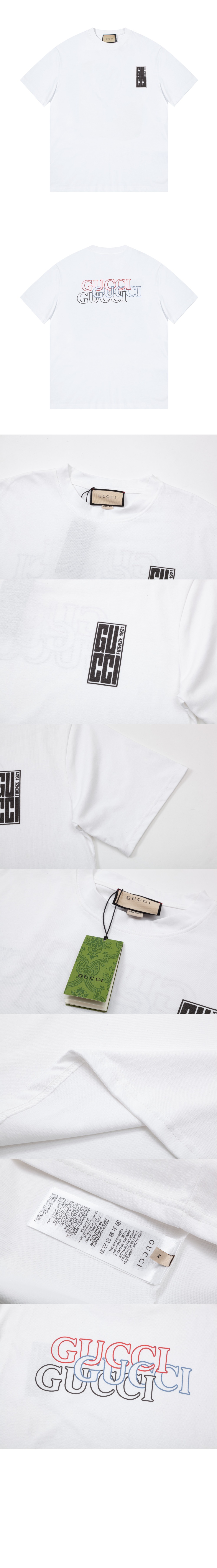 미러급레플리카사이트 | 명품레플리카 전문 쇼핑몰  | 퍼스트원 - 로고 프린트 반팔 > 구찌