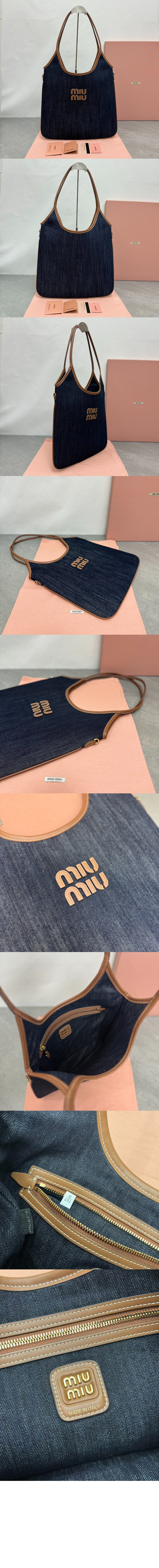 미러급레플리카사이트 | 명품레플리카 전문 쇼핑몰  | 퍼스트원 - 데님 숄더백 5BG231 > 미우미우