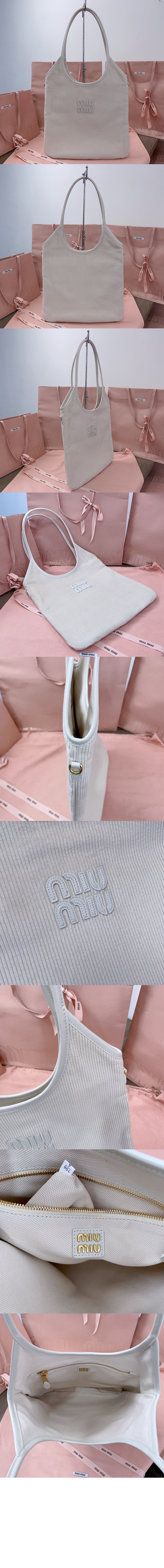 미러급레플리카사이트 | 명품레플리카 전문 쇼핑몰  | 퍼스트원 - 코듀로이 토트백 5BG231 > 미우미우