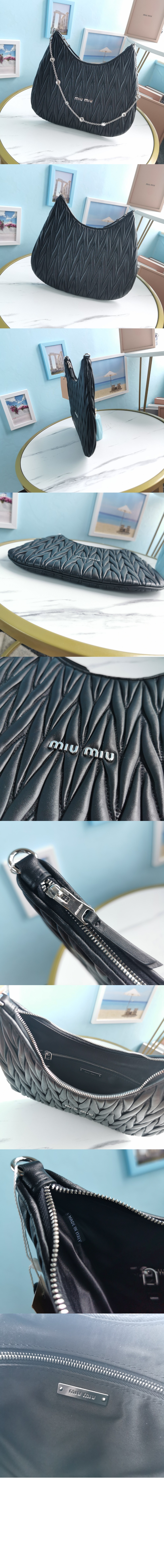 미러급레플리카사이트 | 명품레플리카 전문 쇼핑몰  | 퍼스트원 - 마테라쎄 숄더백 5BC085 > 미우미우