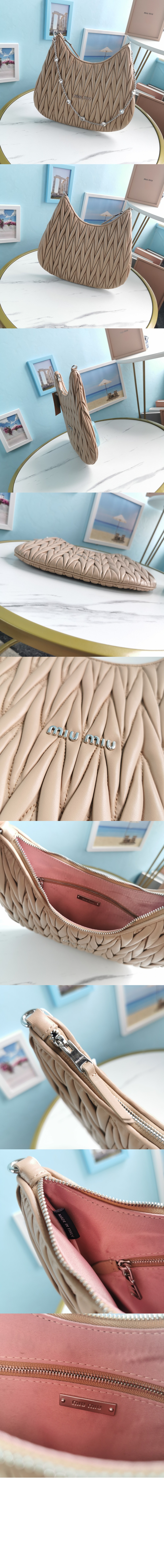 미러급레플리카사이트 | 명품레플리카 전문 쇼핑몰  | 퍼스트원 - 마테라쎄 숄더백 5BC085 > 미우미우