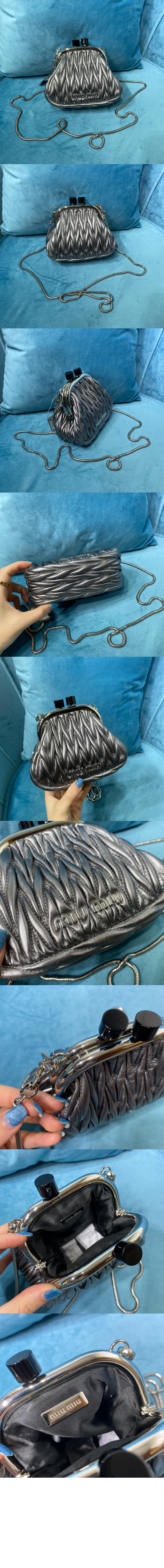 미러급레플리카사이트 | 명품레플리카 전문 쇼핑몰  | 퍼스트원 - 클러치 미니백 5BP016 > 미우미우