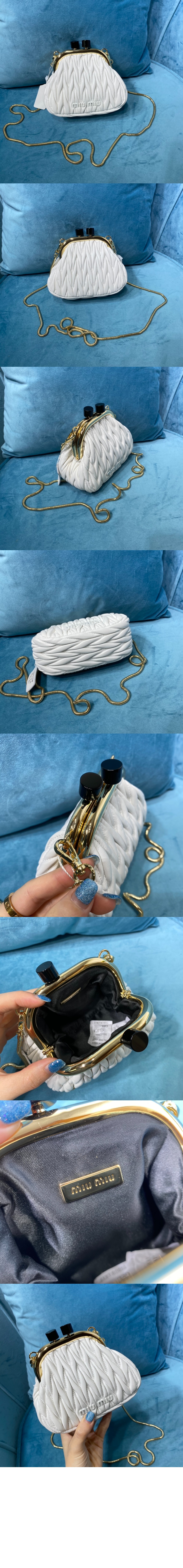 미러급레플리카사이트 | 명품레플리카 전문 쇼핑몰  | 퍼스트원 - 클러치 미니백 5BP016 > 미우미우