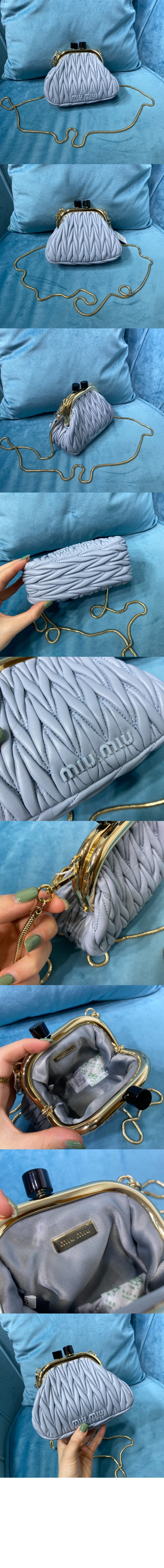 미러급레플리카사이트 | 명품레플리카 전문 쇼핑몰  | 퍼스트원 - 클러치 미니백 5BP016 > 미우미우
