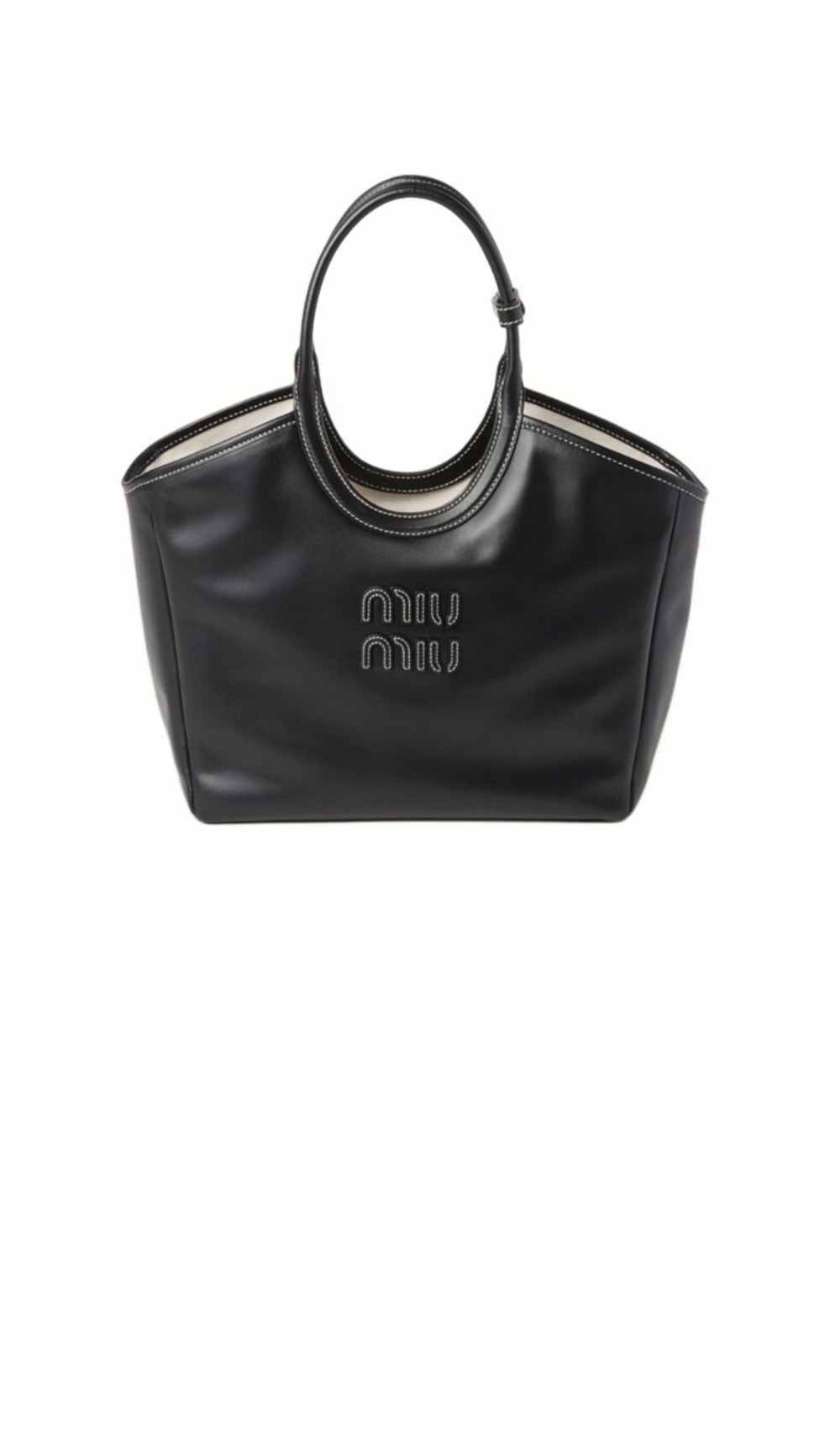 미러급레플리카사이트 | 명품레플리카 전문 쇼핑몰  | 퍼스트원 - 가죽 토트백 5BG281 > 미우미우