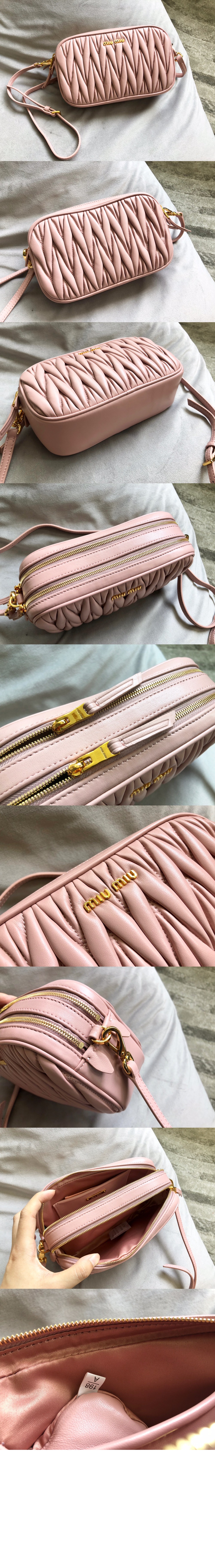 미러급레플리카사이트 | 명품레플리카 전문 쇼핑몰  | 퍼스트원 - 마테라쎄 미니 크로스백 5BH539 > 미우미우