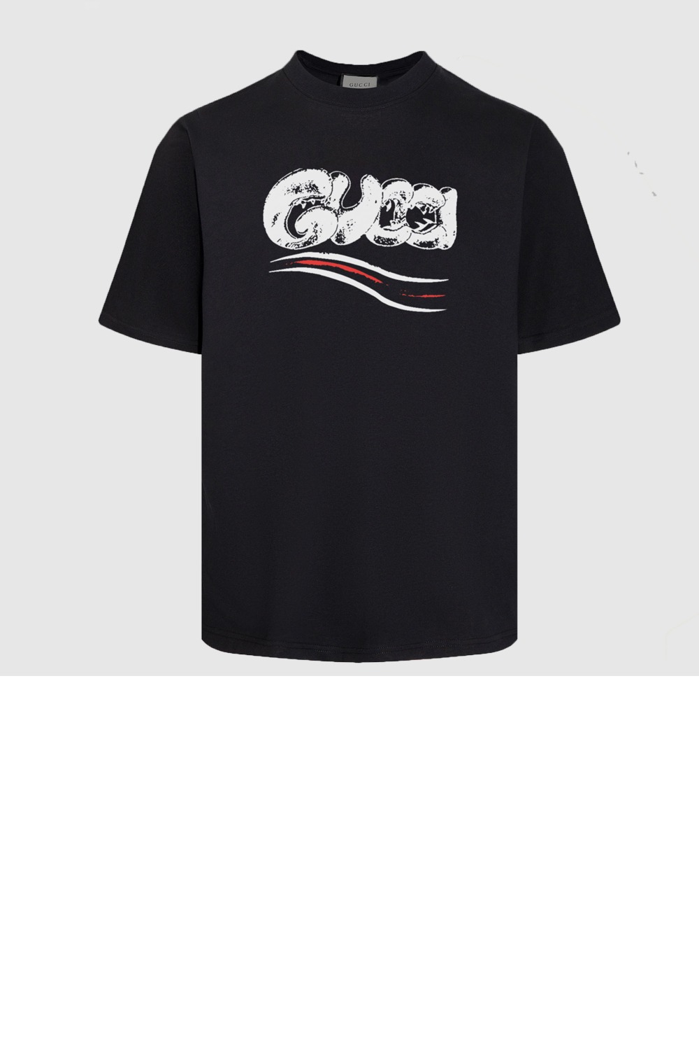 미러급레플리카사이트 | 명품레플리카 전문 쇼핑몰  | 퍼스트원 - 로고 프린트 반팔 > 구찌