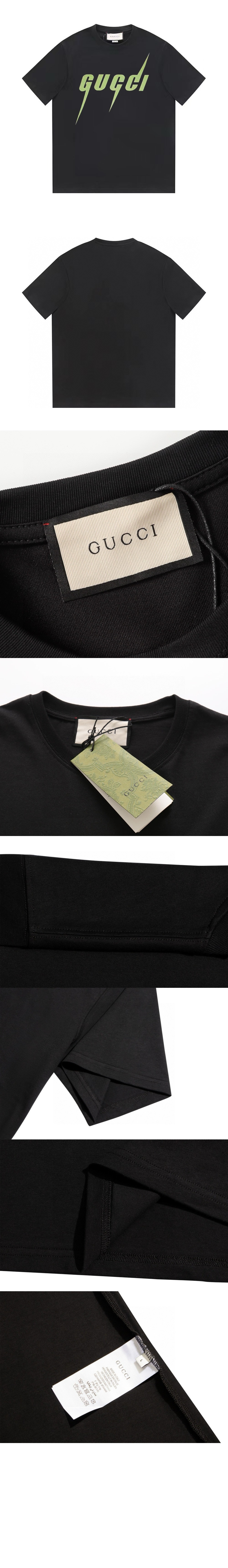 미러급레플리카사이트 | 명품레플리카 전문 쇼핑몰  | 퍼스트원 - 로고 프린트 반팔 > 구찌