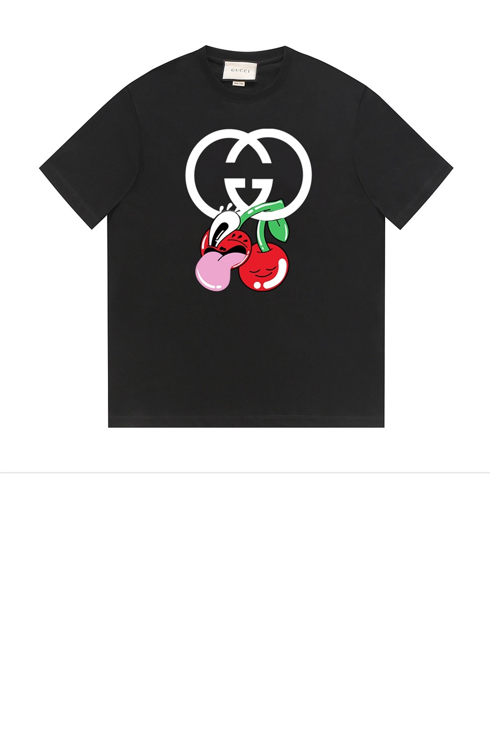 미러급레플리카사이트 | 명품레플리카 전문 쇼핑몰  | 퍼스트원 - 로고 프린트 반팔 > 구찌