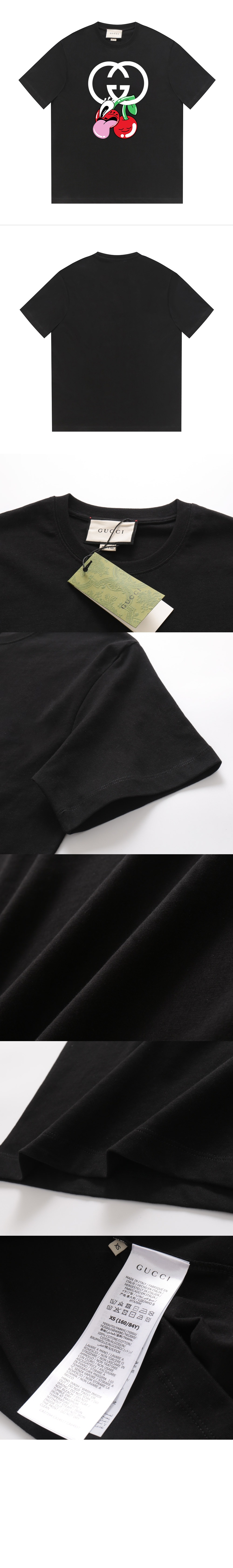 미러급레플리카사이트 | 명품레플리카 전문 쇼핑몰  | 퍼스트원 - 로고 프린트 반팔 > 구찌