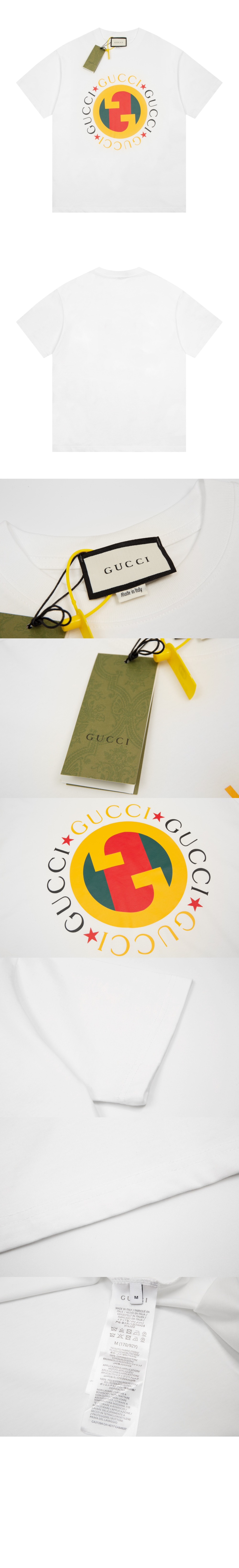 미러급레플리카사이트 | 명품레플리카 전문 쇼핑몰  | 퍼스트원 - 로고 프린트 반팔 > 구찌