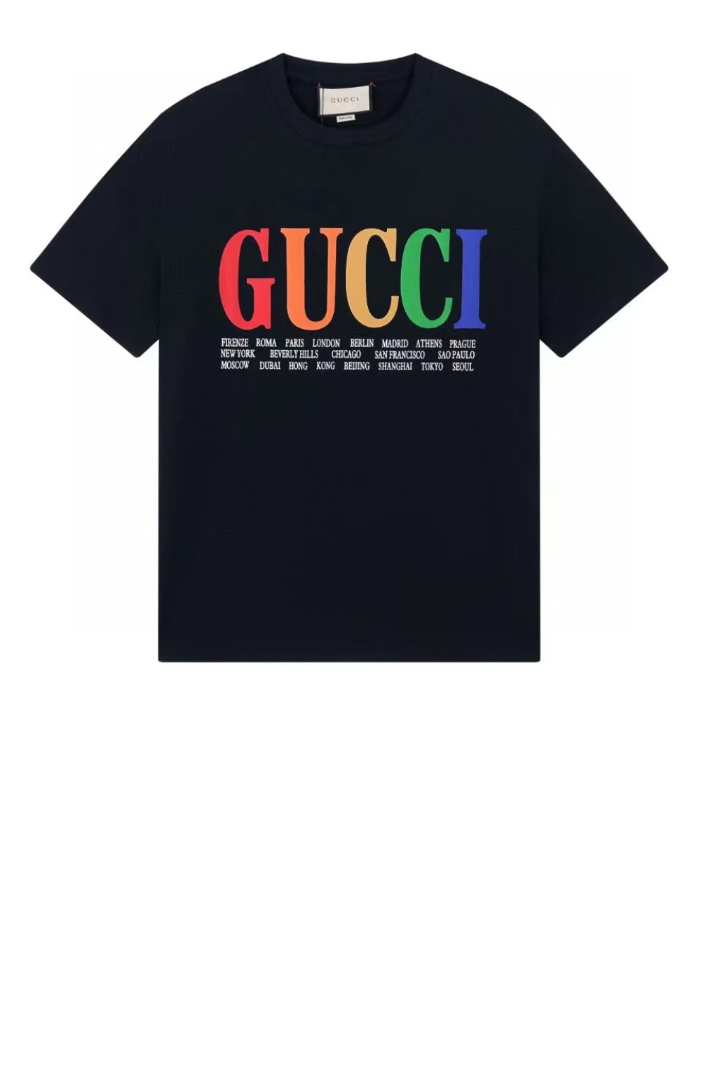 미러급레플리카사이트 | 명품레플리카 전문 쇼핑몰  | 퍼스트원 - 로고 프린트 반팔 > 구찌