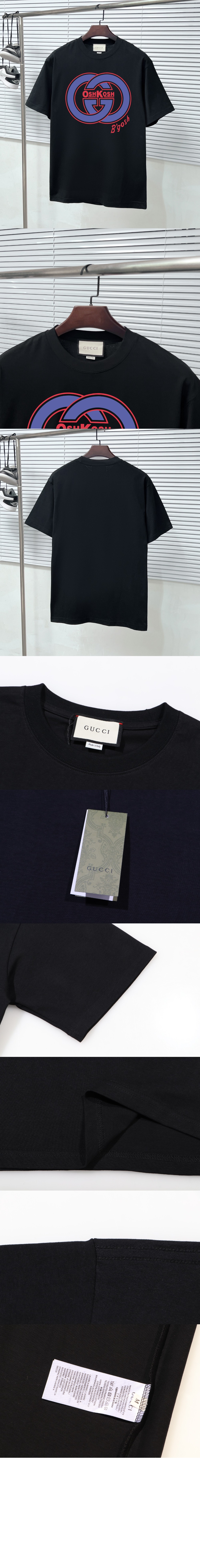 미러급레플리카사이트 | 명품레플리카 전문 쇼핑몰  | 퍼스트원 - 로고 프린트 반팔 > 구찌