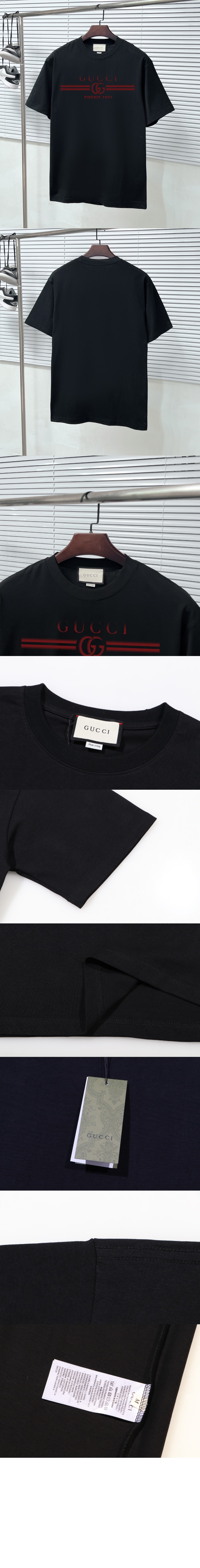 미러급레플리카사이트 | 명품레플리카 전문 쇼핑몰  | 퍼스트원 - 로고 프린트 반팔 > 구찌