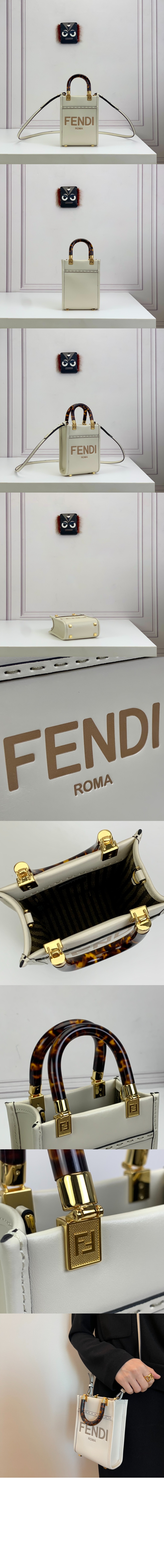 미러급레플리카사이트 | 명품레플리카 전문 쇼핑몰  | 퍼스트원 - 선샤인 쇼퍼백 미니 8BS051 > 펜디