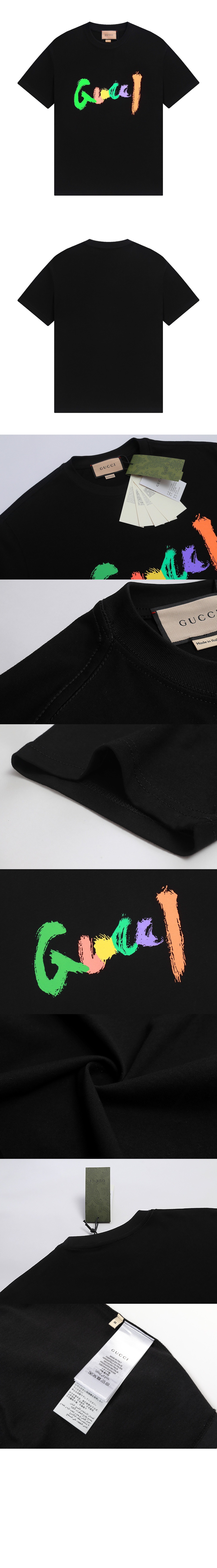 미러급레플리카사이트 | 명품레플리카 전문 쇼핑몰  | 퍼스트원 - 로고 프린트 반팔 > 구찌