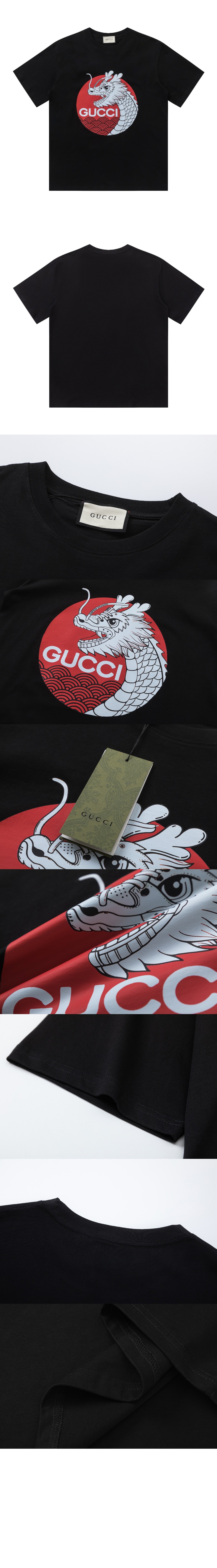 미러급레플리카사이트 | 명품레플리카 전문 쇼핑몰  | 퍼스트원 - 로고 프린트 반팔 > 구찌