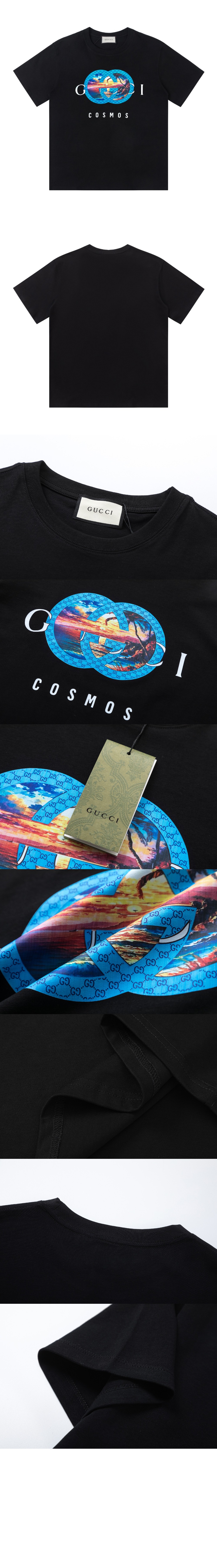 미러급레플리카사이트 | 명품레플리카 전문 쇼핑몰  | 퍼스트원 - 로고 프린트 반팔 > 구찌