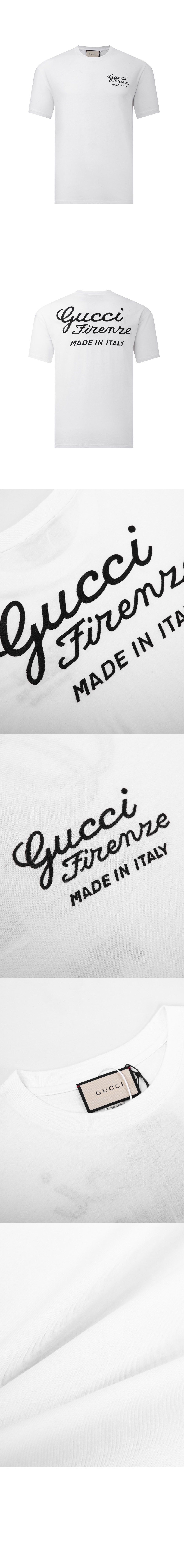 미러급레플리카사이트 | 명품레플리카 전문 쇼핑몰  | 퍼스트원 - 로고 프린트 반팔 > 구찌