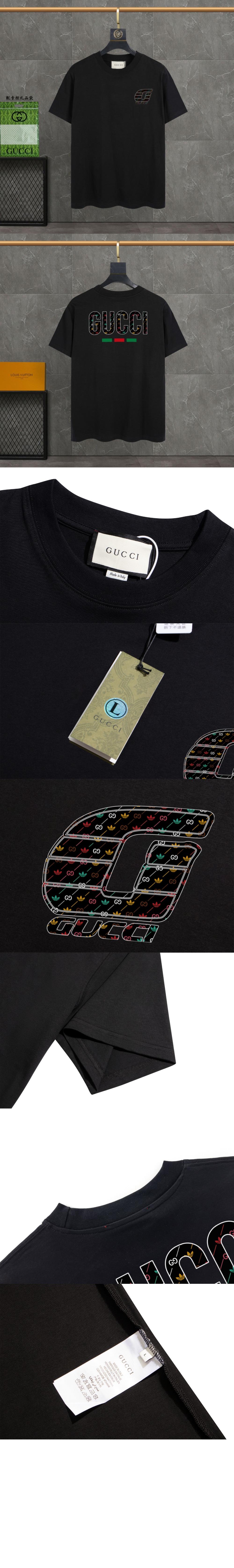 미러급레플리카사이트 | 명품레플리카 전문 쇼핑몰  | 퍼스트원 - 로고 프린트 반팔 > 구찌