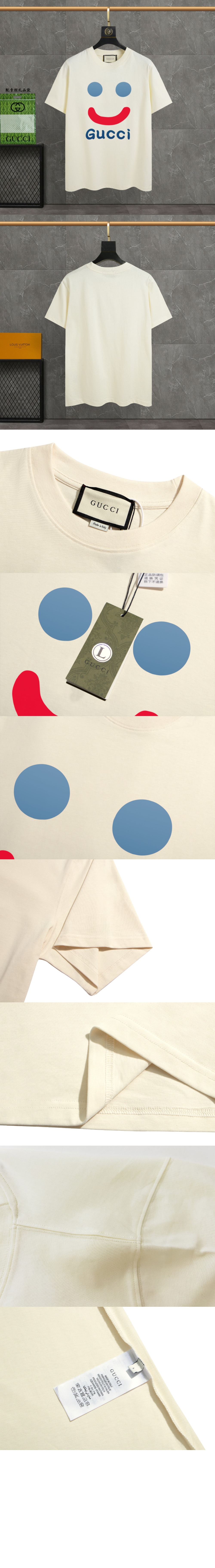 미러급레플리카사이트 | 명품레플리카 전문 쇼핑몰  | 퍼스트원 - 로고 프린트 반팔 > 구찌