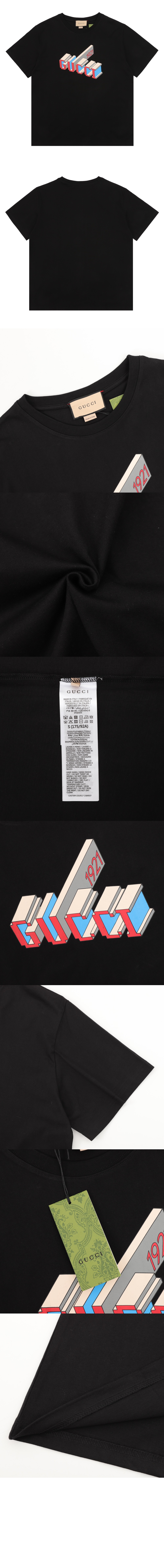 미러급레플리카사이트 | 명품레플리카 전문 쇼핑몰  | 퍼스트원 - 로고 프린트 반팔 > 구찌